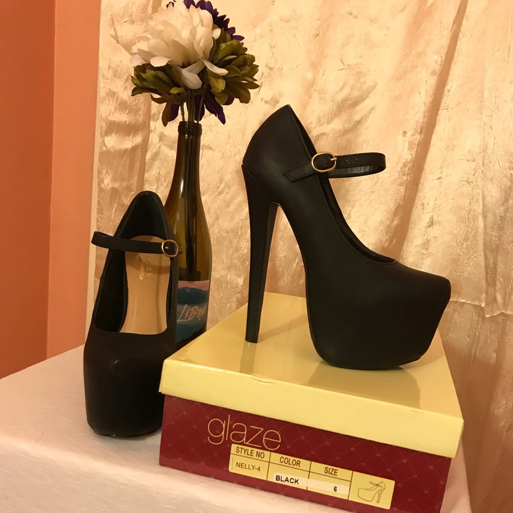 High heels. Party heels.
